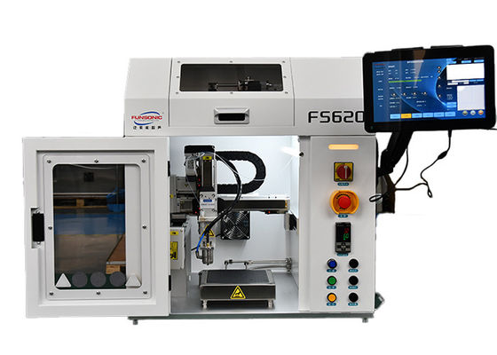 Attrezzatura per rivestimento a spruzzo ad ultrasuoni con potenza massima da 1 a 15 W e uniformità dello spruzzo ≥ 95%