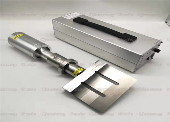 Lama di taglio di titanio del commestibile con la larghezza su misura ultrasonica 20khz per congelato