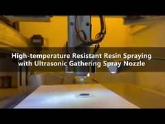 500 °C Materiale perovskite ad alta temperatura Macchina di spruzzatura ad ultrasuoni automatizzata