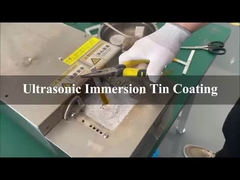Stagnatura a immersione uniforme ed efficiente in stagno per metalli con ultrasuoni, placcatura e rivestimento in rame