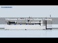 Rivestimento automatizzato in indio ad ultrasuoni per parti cilindriche