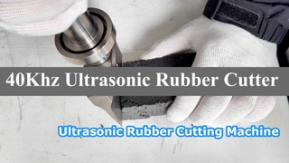 Utensile per il taglio della gomma efficiente per taglierina per pneumatici ad ultrasuoni da 40 Khz